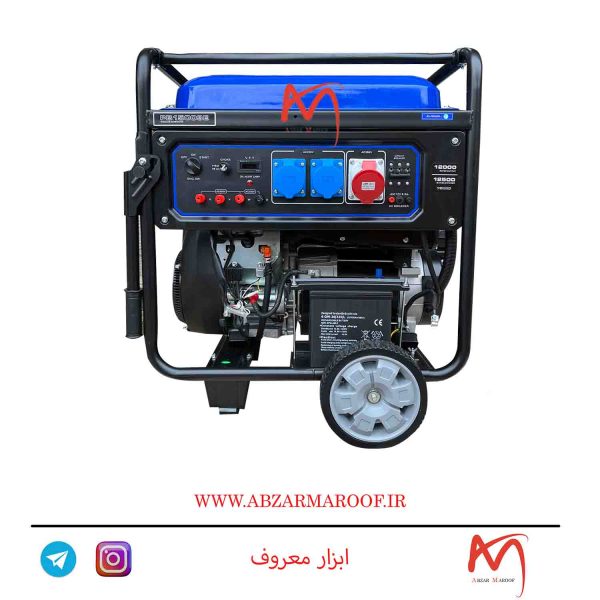 موتوربرق بنزینی تکفاز-سه فاز 12.5 کیلووات زونگشن
