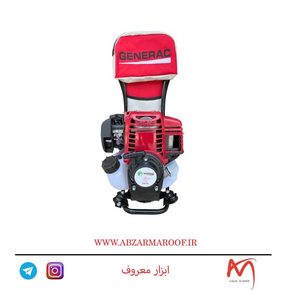 علف تراش پشتی 4 زمانه جنراک GENERAC