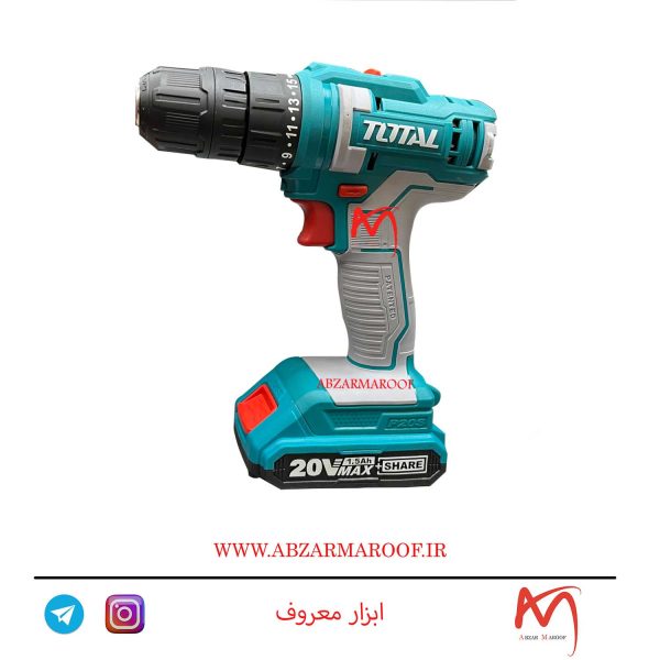 ..دریل شارژی 20 ولت توتال